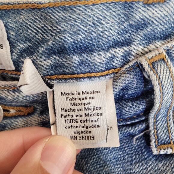 Calvin Klein Easy Fit Jeans Mens 36x32 Act 35x32 Double Stone Wash Denim Pants - Picture 7 of 9